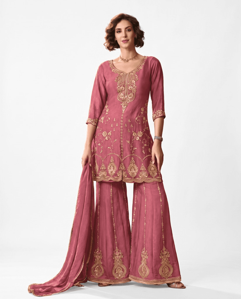 Sunny Yellow Floral Kurta Set with Pant and Dupatta